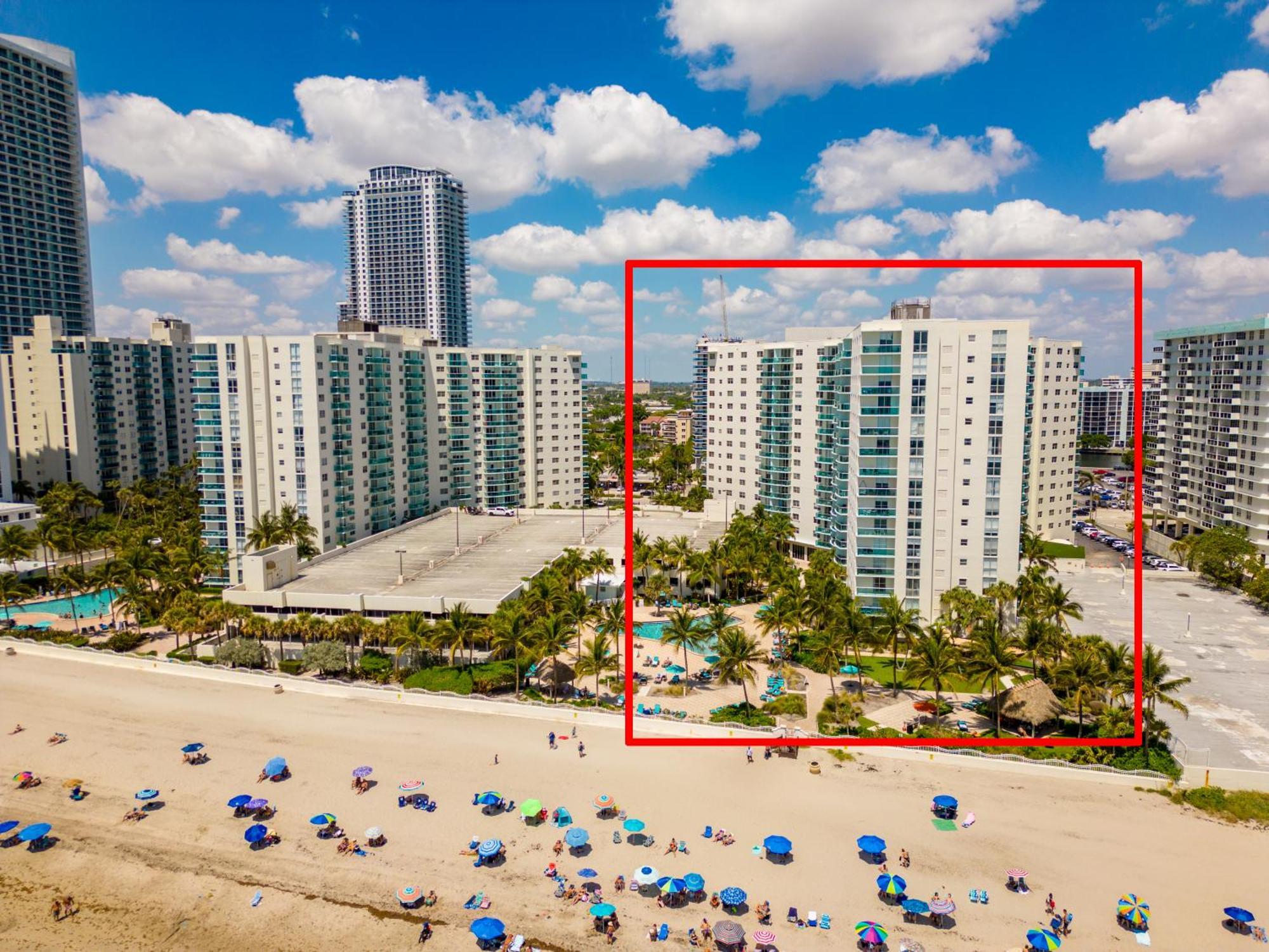 Modern 1 Bdr Oceanview With Direct Beach Access! 할리우드 외부 사진