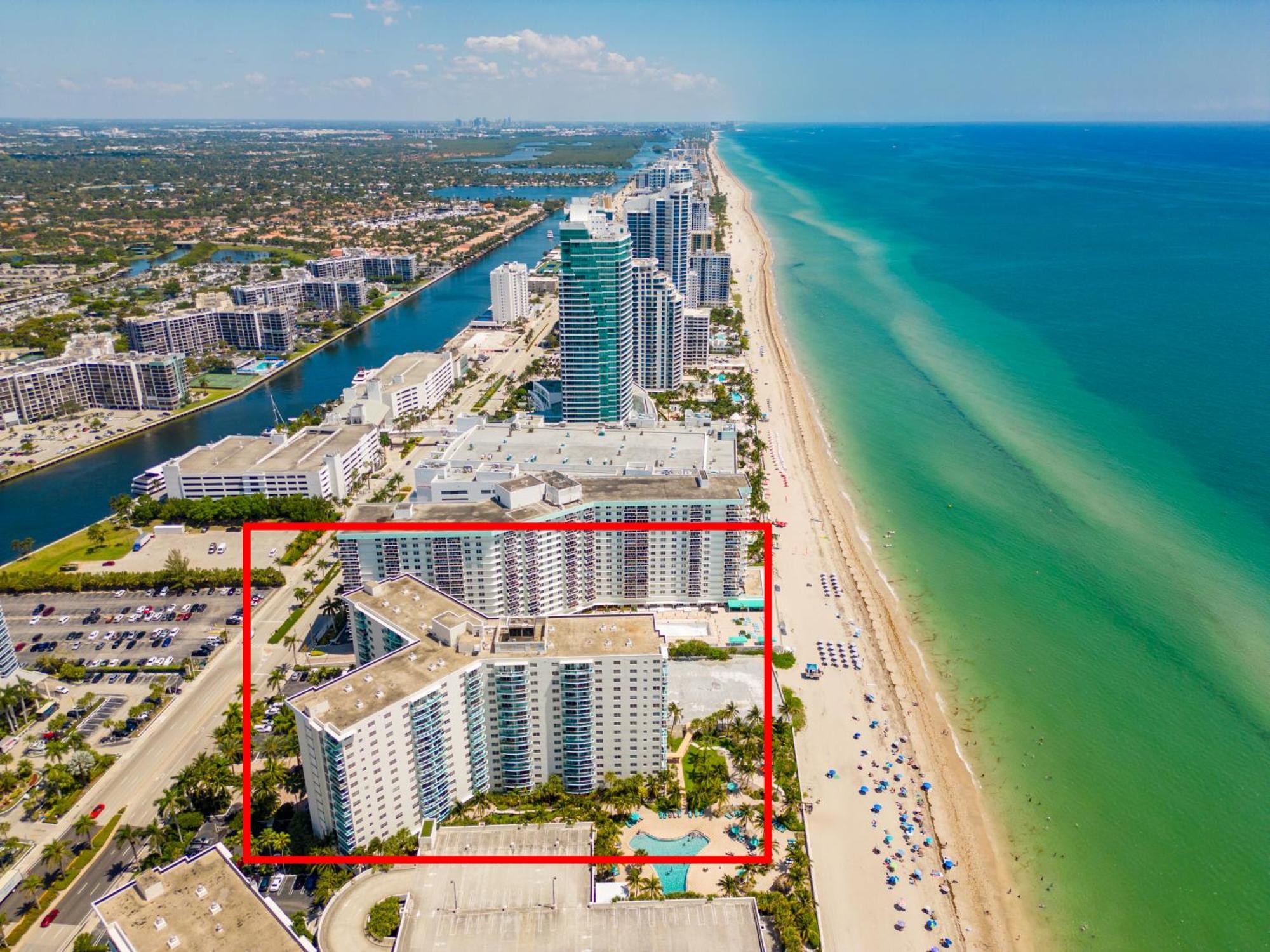 Modern 1 Bdr Oceanview With Direct Beach Access! 할리우드 외부 사진